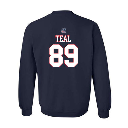 UTC - NCAA Football : Hunter Teal - Military Appreciation Crewneck Sweatshirt-1