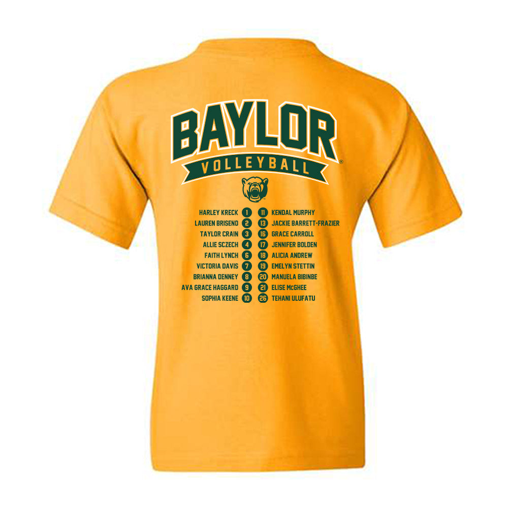 Baylor - NCAA Women's Volleyball : - Roster Shirt Youth T-Shirt-1
