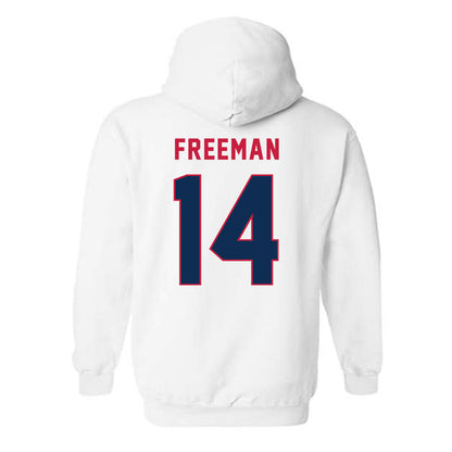 MSU Denver - NCAA Men's Basketball : Isaiah Freeman - Hooded Sweatshirt-1