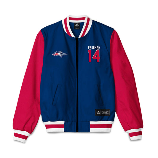 MSU Denver - NCAA Men's Basketball : Isaiah Freeman - Bomber Jacket-0