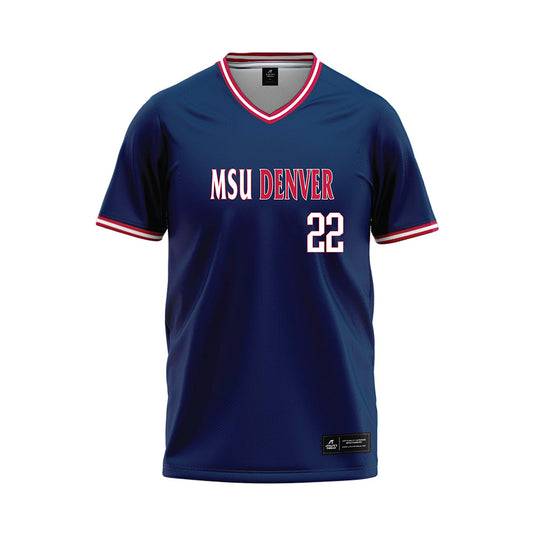 MSU Denver - NCAA Baseball : Carter Swan - Baseball Jersey-0