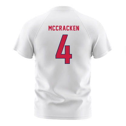 MSU Denver - NCAA Men's Soccer : Kenji McCracken - White Soccer Jersey-1