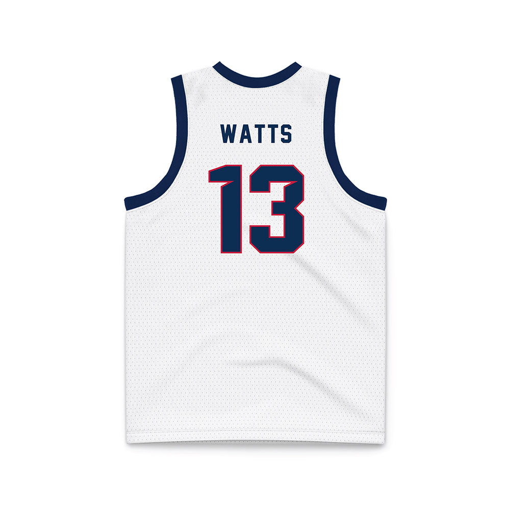 MSU Denver - NCAA Women's Basketball : Jadyn Watts - White Basketball Jersey-1