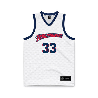 MSU Denver - NCAA Women's Basketball : Stella Rollo - White Basketball Jersey-0
