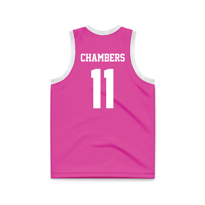 Alabama - NCAA Women's Basketball : Tianna Chambers - Pink Basketball Jersey-1