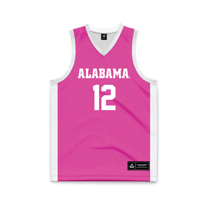 Alabama - NCAA Women's Basketball : Brooke Coffey - Pink Basketball Jersey-0