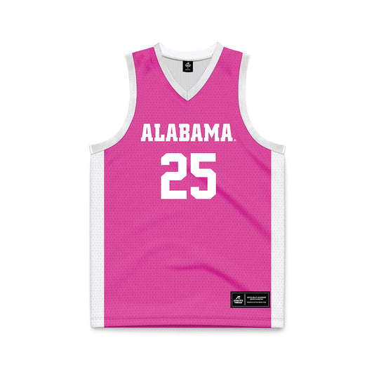 Alabama - NCAA Women's Basketball : Joy Egbuna - Pink Basketball Jersey-0