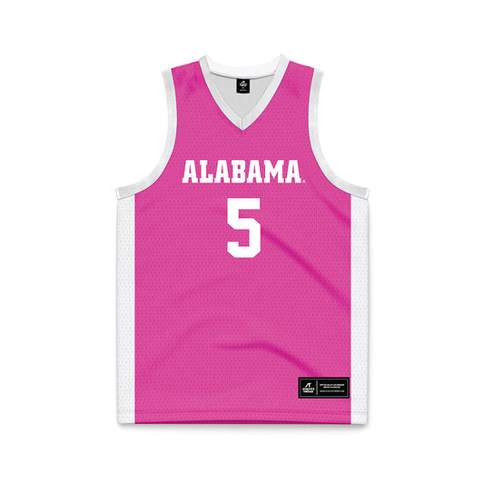 Alabama - NCAA Women's Basketball : Reychel Douglas - Pink Basketball Jersey