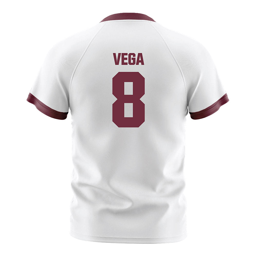 Mississippi State - NCAA Women's Soccer : Rebeka Vega - White Soccer Jersey-1