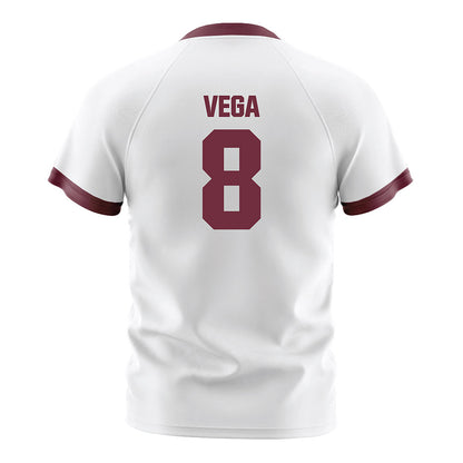 Mississippi State - NCAA Women's Soccer : Rebeka Vega - White Soccer Jersey-1