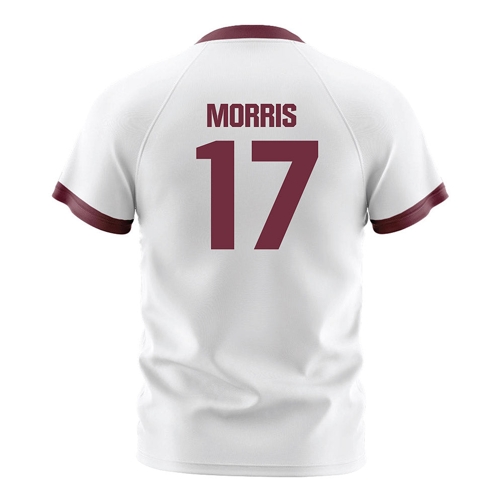 Mississippi State - NCAA Women's Soccer : Reganne Morris - White Soccer Jersey-1