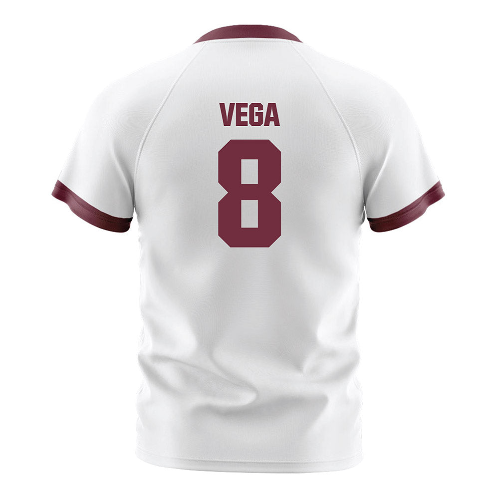 Mississippi State - NCAA Women's Soccer : Rebeka Vega - White Soccer Jersey-1