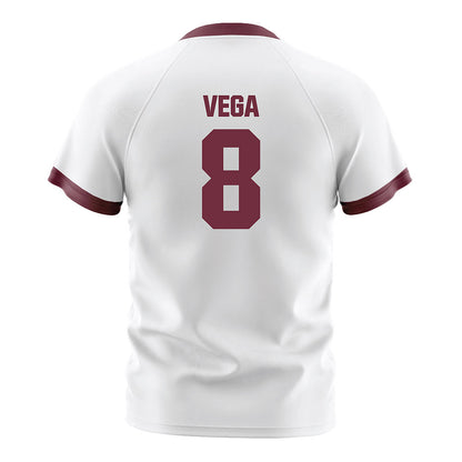 Mississippi State - NCAA Women's Soccer : Rebeka Vega - White Soccer Jersey-1
