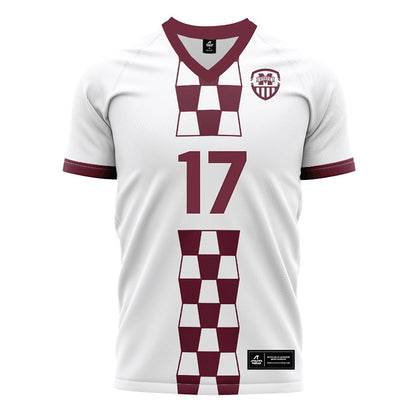 Mississippi State - NCAA Women's Soccer : Reganne Morris - White Soccer Jersey-0