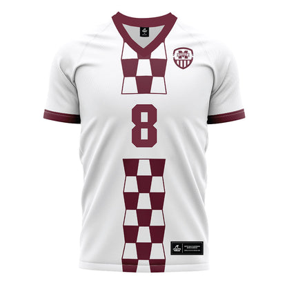 Mississippi State - NCAA Women's Soccer : Rebeka Vega - White Soccer Jersey-0