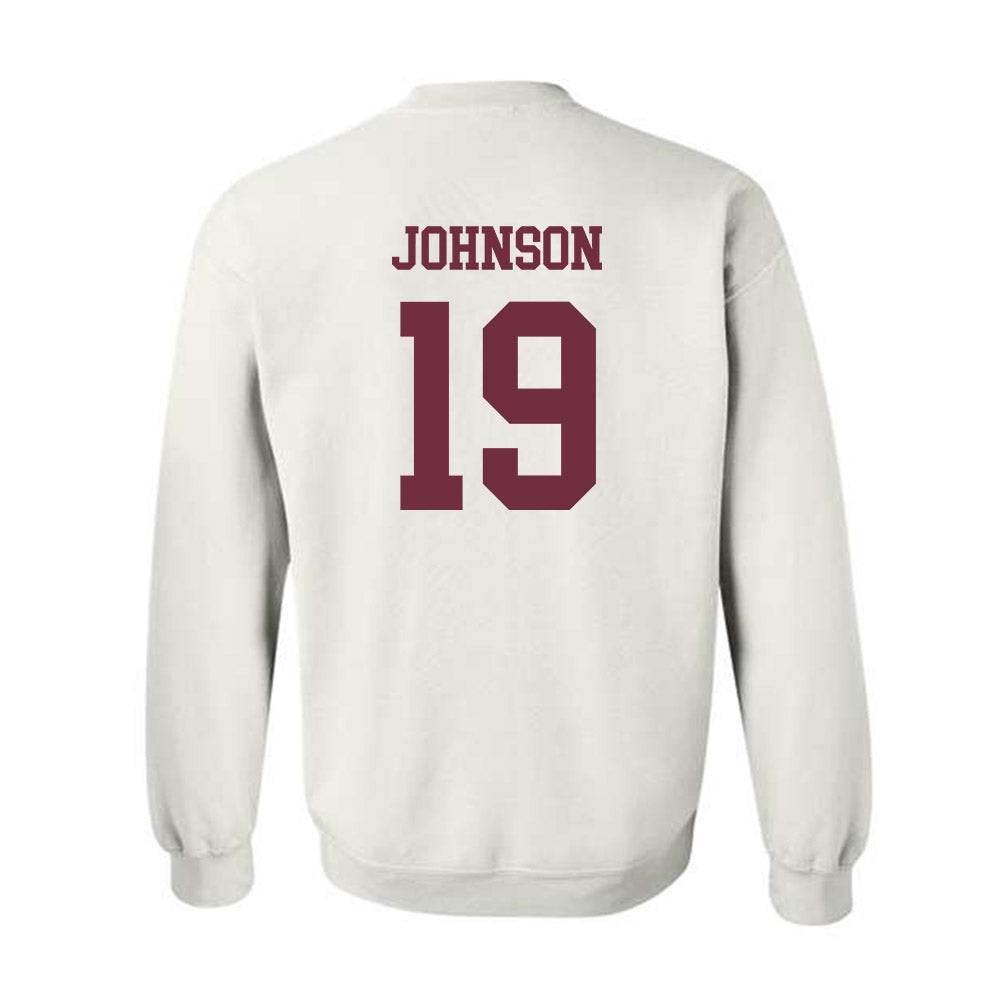 Mississippi State - NCAA Women's Soccer : Hailey Johnson - Replica Shersey Crewneck Sweatshirt-1