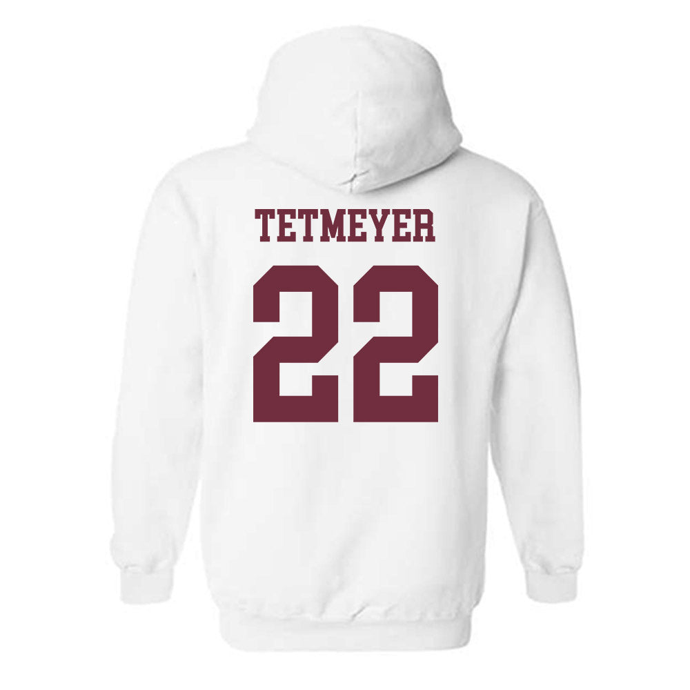 Mississippi State - NCAA Women's Soccer : Liesel Tetmeyer - Replica Shersey Hooded Sweatshirt-1