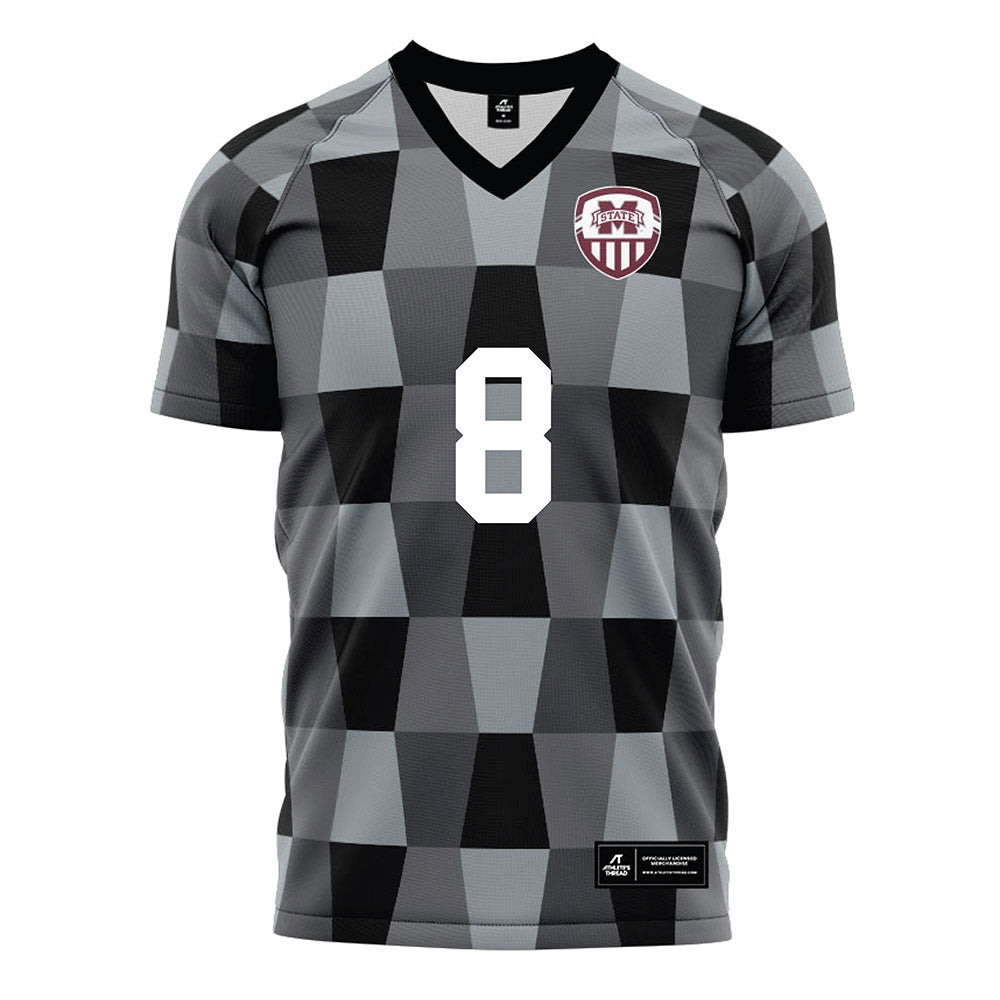 Mississippi State - NCAA Women's Soccer : Rebeka Vega - Black Soccer Jersey-0