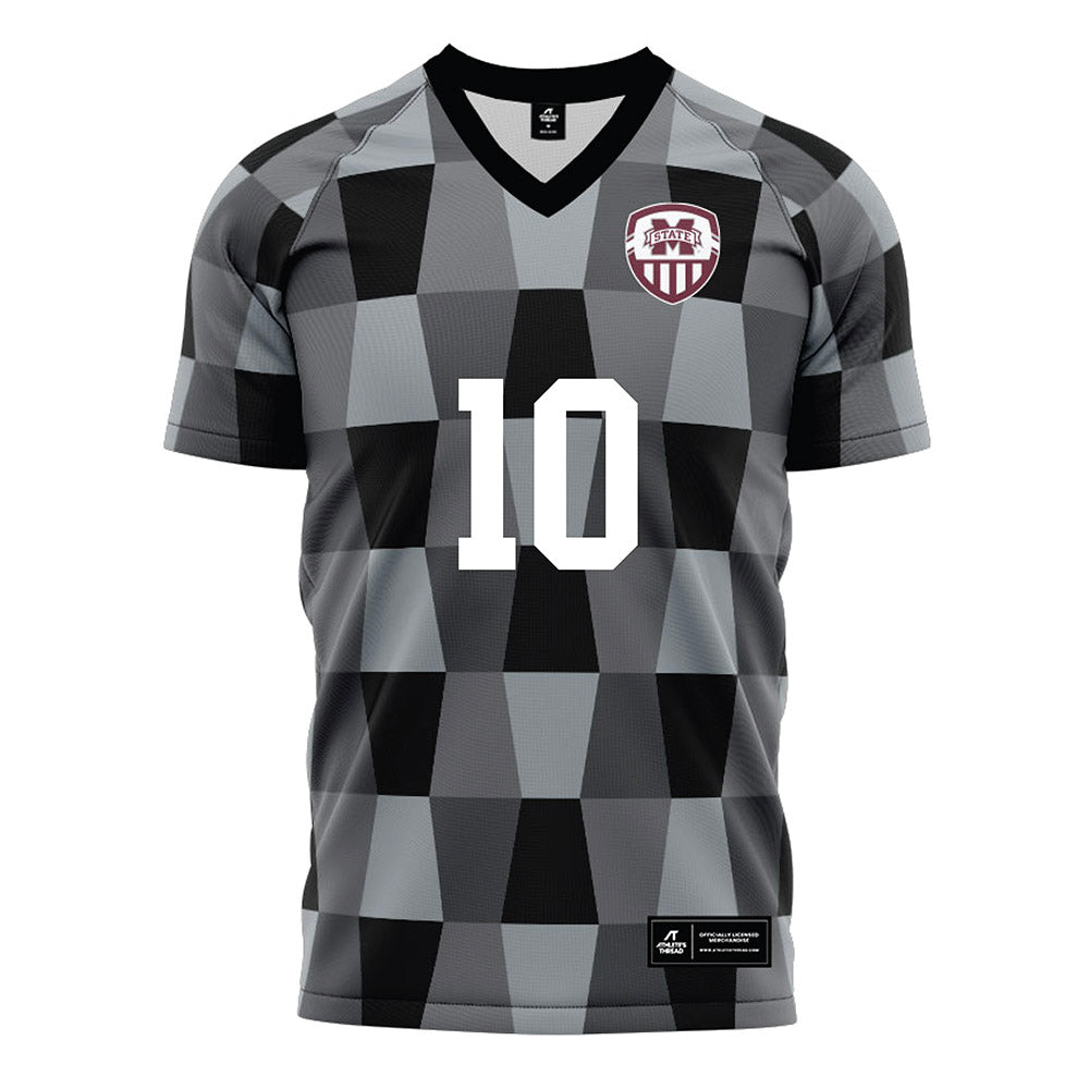 Mississippi State - NCAA Women's Soccer : Ellett Smith - Black Soccer Jersey-0