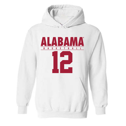 Alabama - NCAA Women's Basketball : Brooke Coffey - Classic Fashion Shersey Hooded Sweatshirt-1