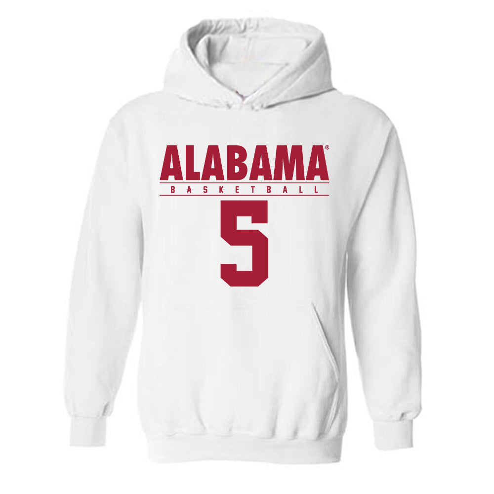Alabama - NCAA Women's Basketball : Reychel Douglas - Classic Fashion Shersey Hooded Sweatshirt-0