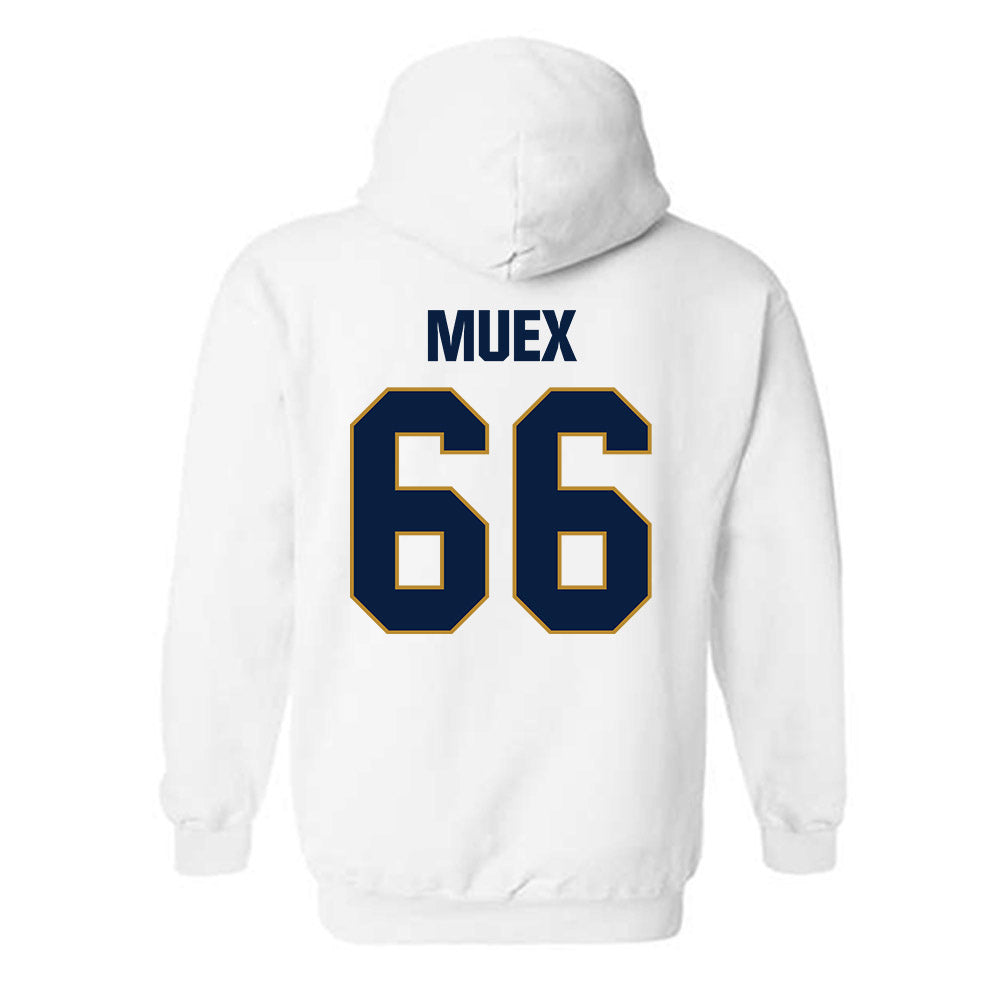 FIU - NCAA Football : Tk Muex - Classic Shersey Hooded Sweatshirt-3
