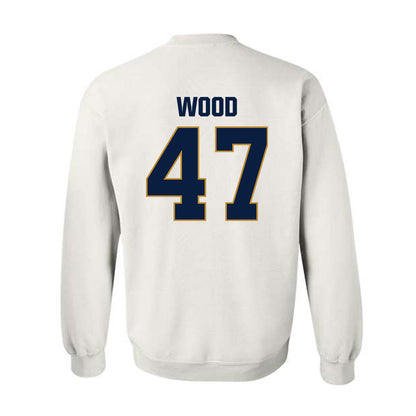 FIU - NCAA Football : Justin Wood - Classic Shersey Crewneck Sweatshirt-3