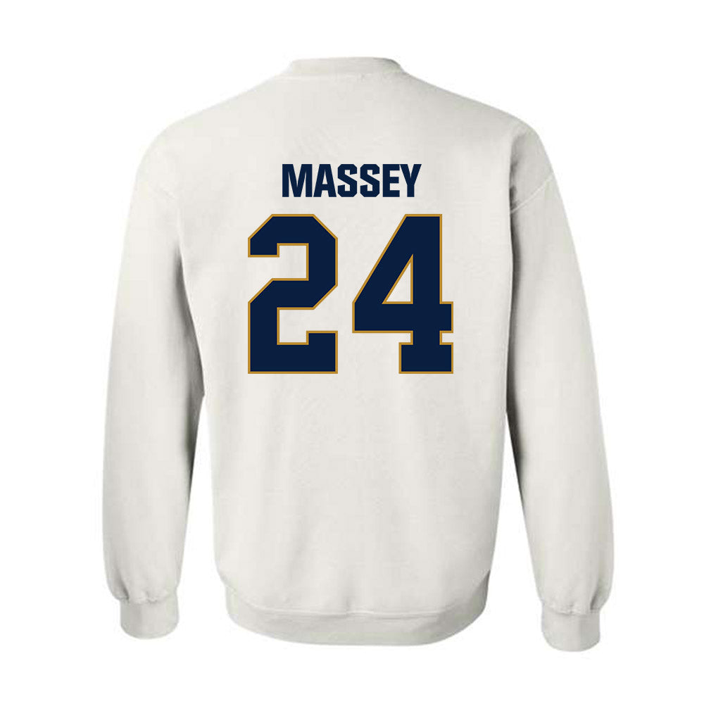 FIU - NCAA Football : King Massey - Classic Shersey Crewneck Sweatshirt-3