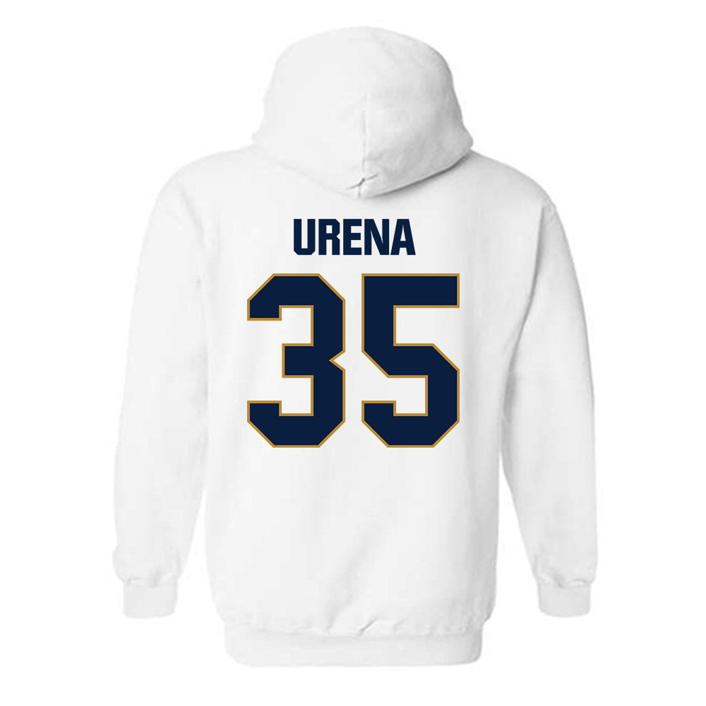 FIU - NCAA Baseball : Jeremy Urena - Classic Shersey Hooded Sweatshirt-2
