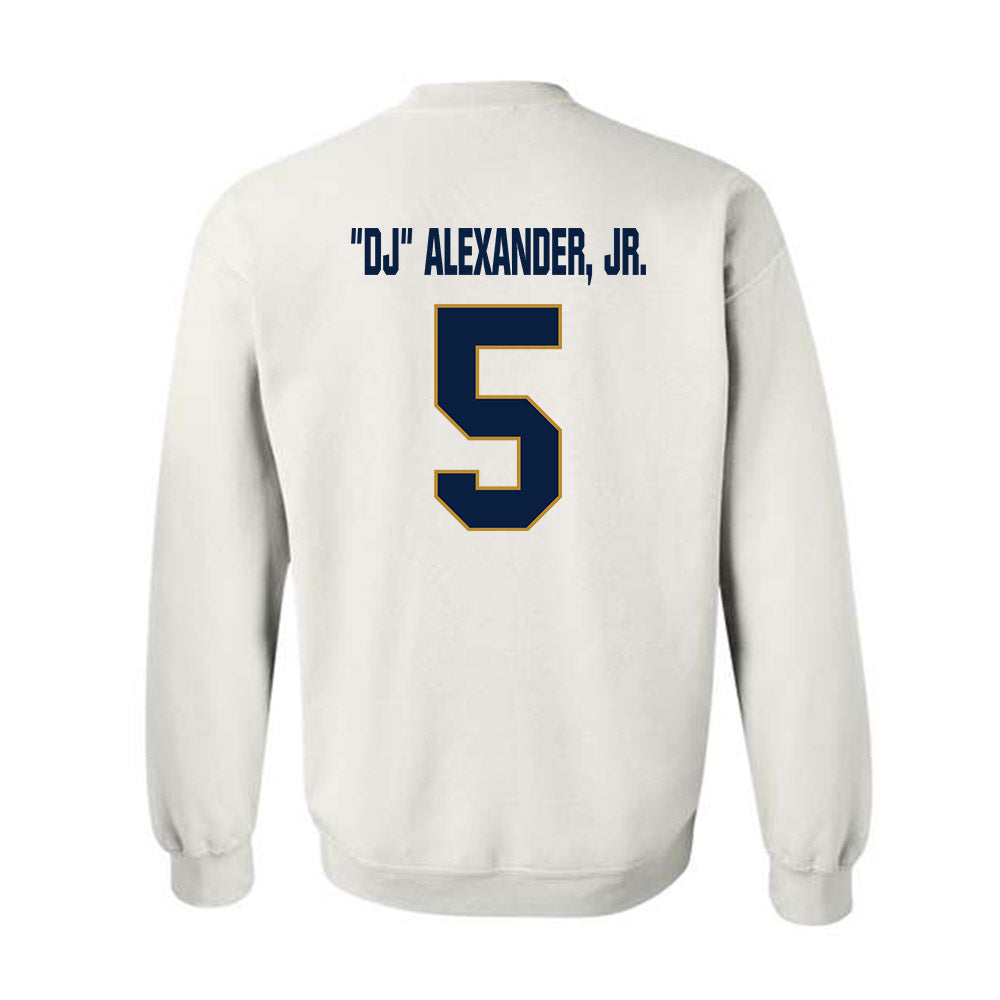 FIU - NCAA Football : Delancy "DJ" Alexander, Jr. - Classic Shersey Crewneck Sweatshirt-2