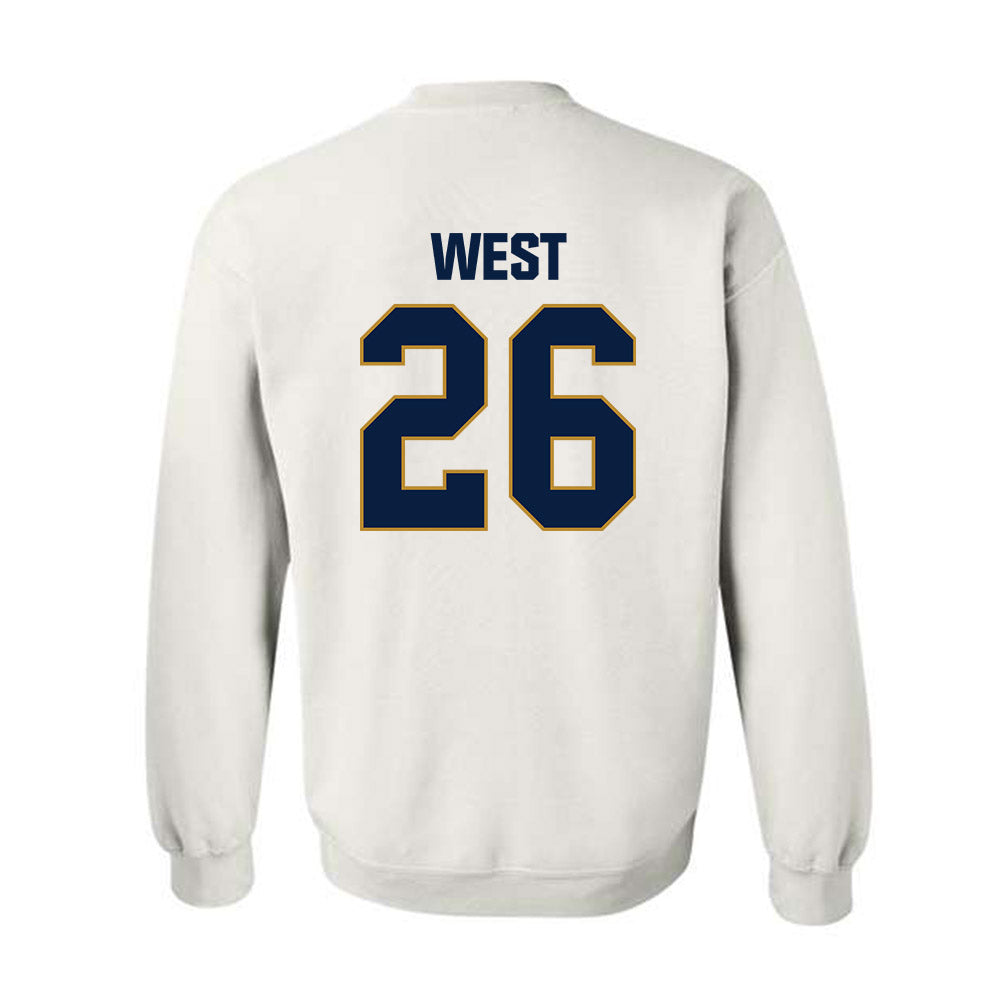 FIU - NCAA Football : Zay West - Classic Shersey Crewneck Sweatshirt-3