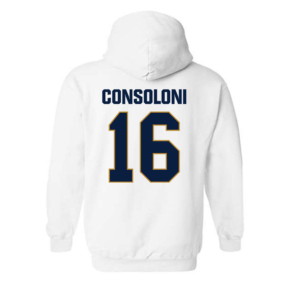 FIU - NCAA Men's Soccer : Leonardo Consoloni - Classic Shersey Hooded Sweatshirt-3