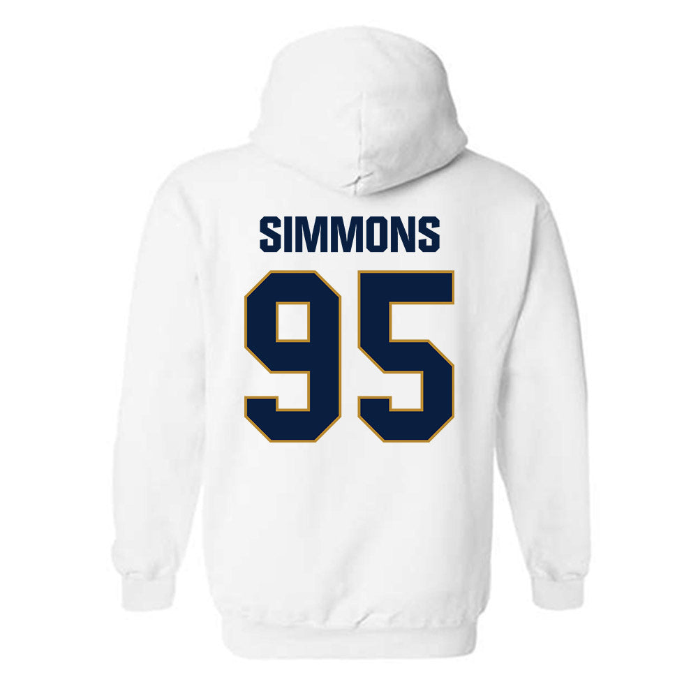 FIU - NCAA Football : Elijah Simmons - Classic Shersey Hooded Sweatshirt-2