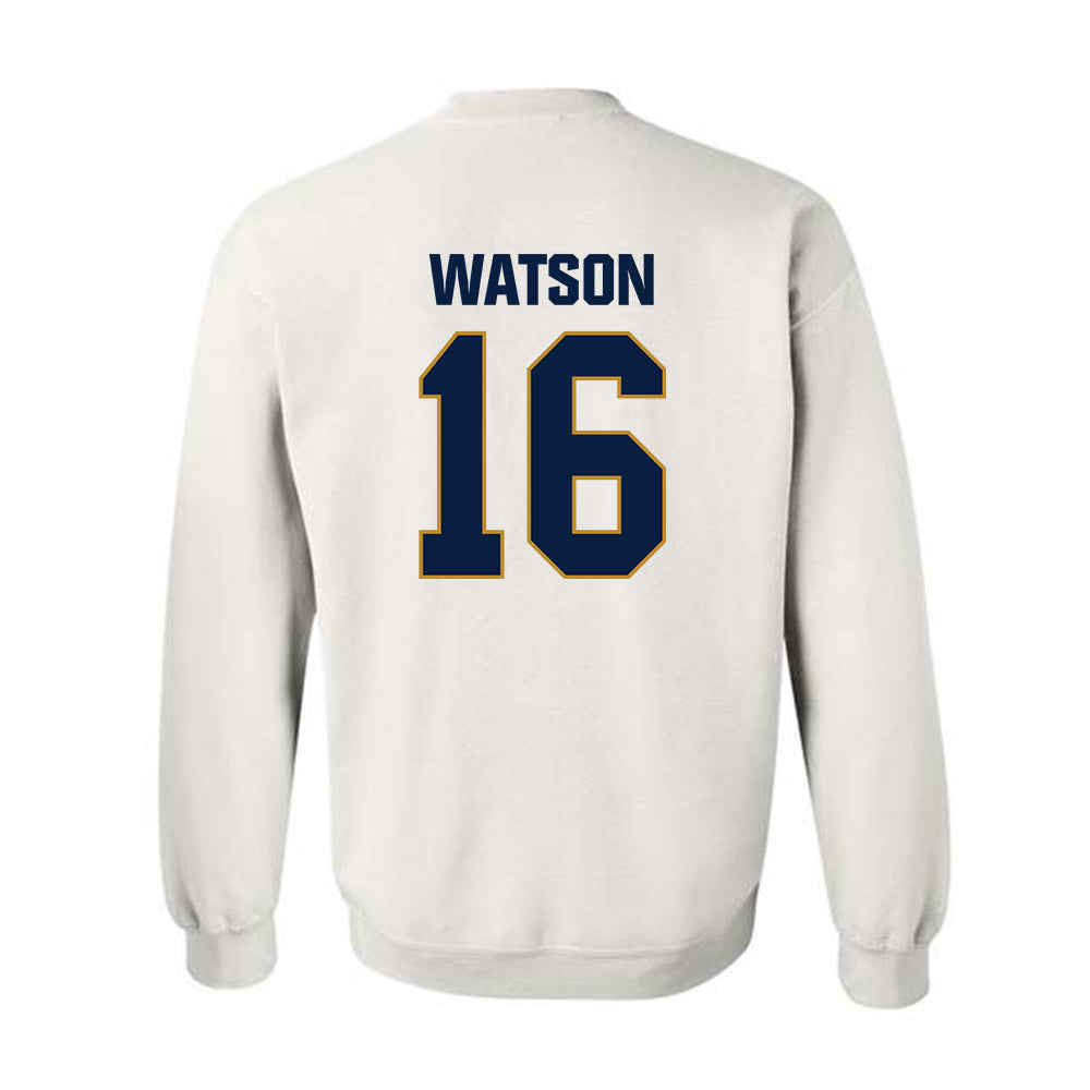 FIU - NCAA Football : Nicholas Watson - Classic Shersey Crewneck Sweatshirt-3