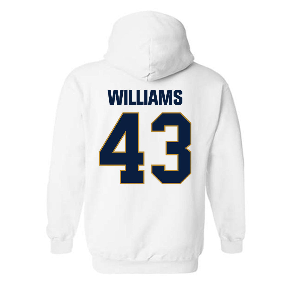 FIU - NCAA Football : Robert Williams - Classic Shersey Hooded Sweatshirt-2