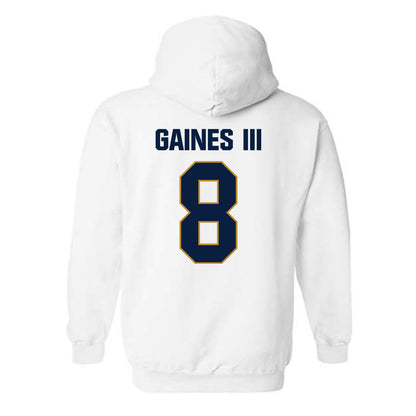 FIU - NCAA Football : Gregory Gaines III - Classic Shersey Hooded Sweatshirt-3