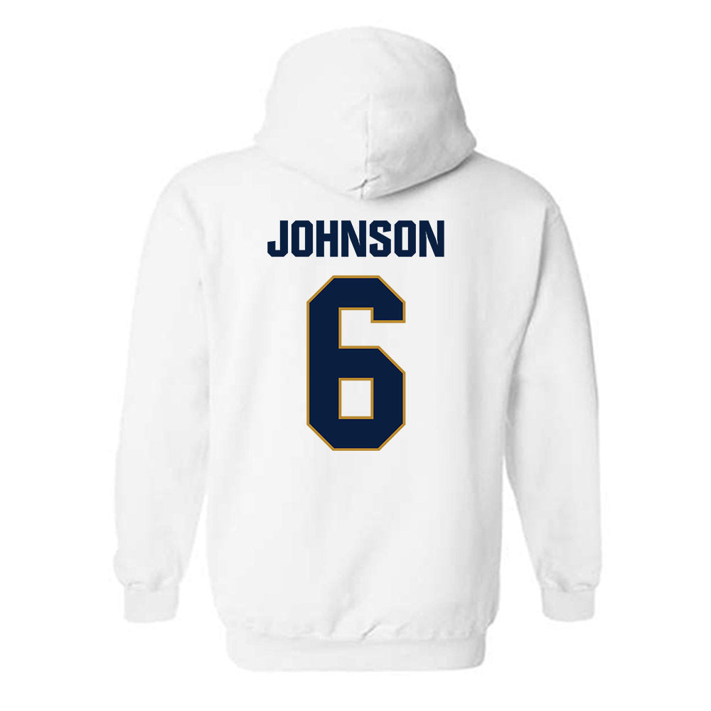 FIU - NCAA Football : Lawrence Johnson - Classic Shersey Hooded Sweatshirt-3