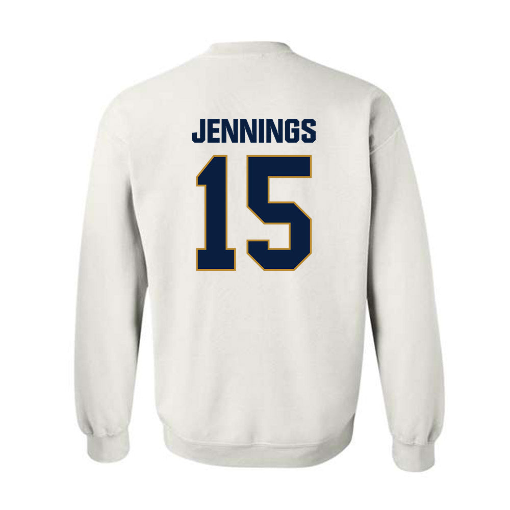 FIU - NCAA Football : Nathan Jennings - Classic Shersey Crewneck Sweatshirt-3