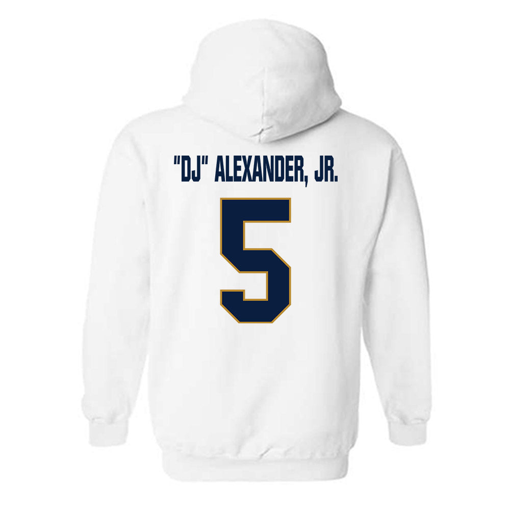 FIU - NCAA Football : Delancy "DJ" Alexander, Jr. - Classic Shersey Hooded Sweatshirt-2