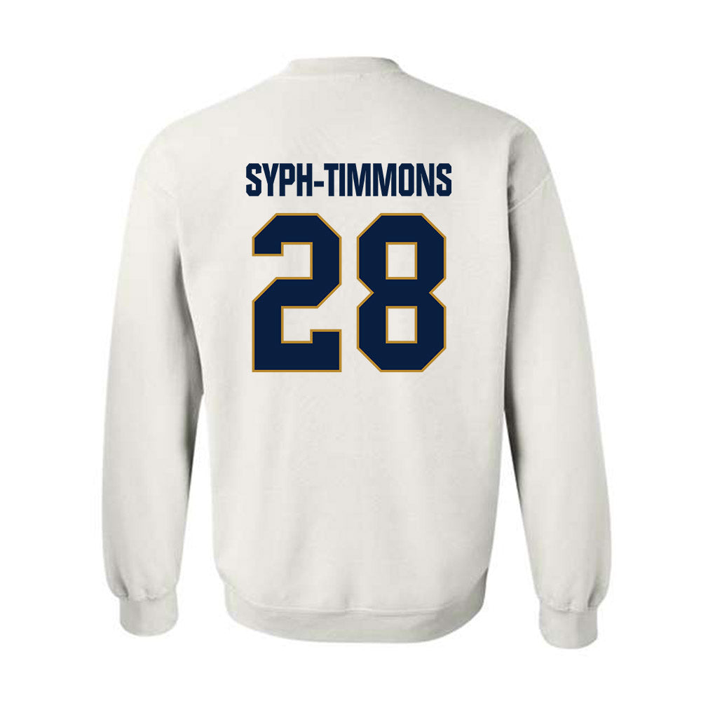 FIU - NCAA Football : Orlando Syph-Timmons - Classic Shersey Crewneck Sweatshirt-2