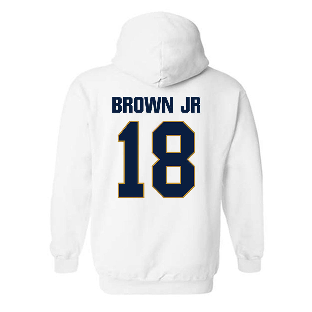 FIU - NCAA Football : Andre Brown Jr - Classic Shersey Hooded Sweatshirt-3