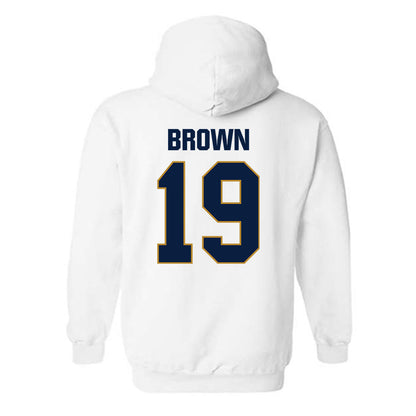FIU - NCAA Football : Davis Brown - Classic Shersey Hooded Sweatshirt-3