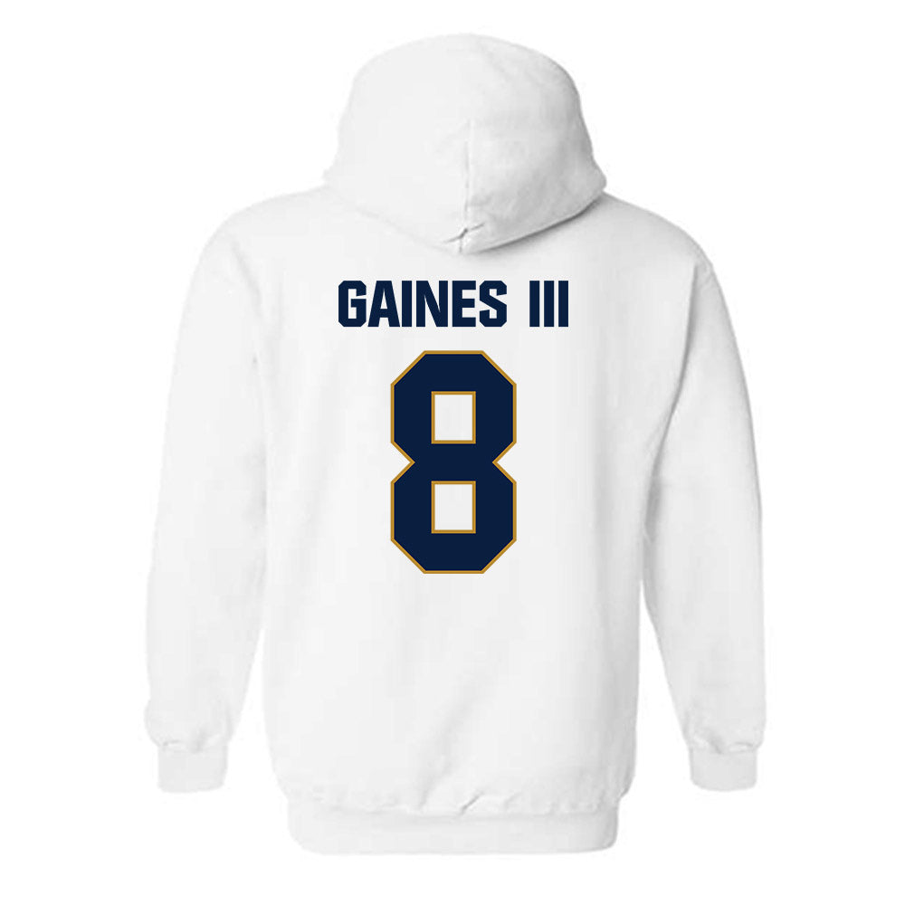 FIU - NCAA Football : Gregory Gaines III - Classic Shersey Hooded Sweatshirt-2