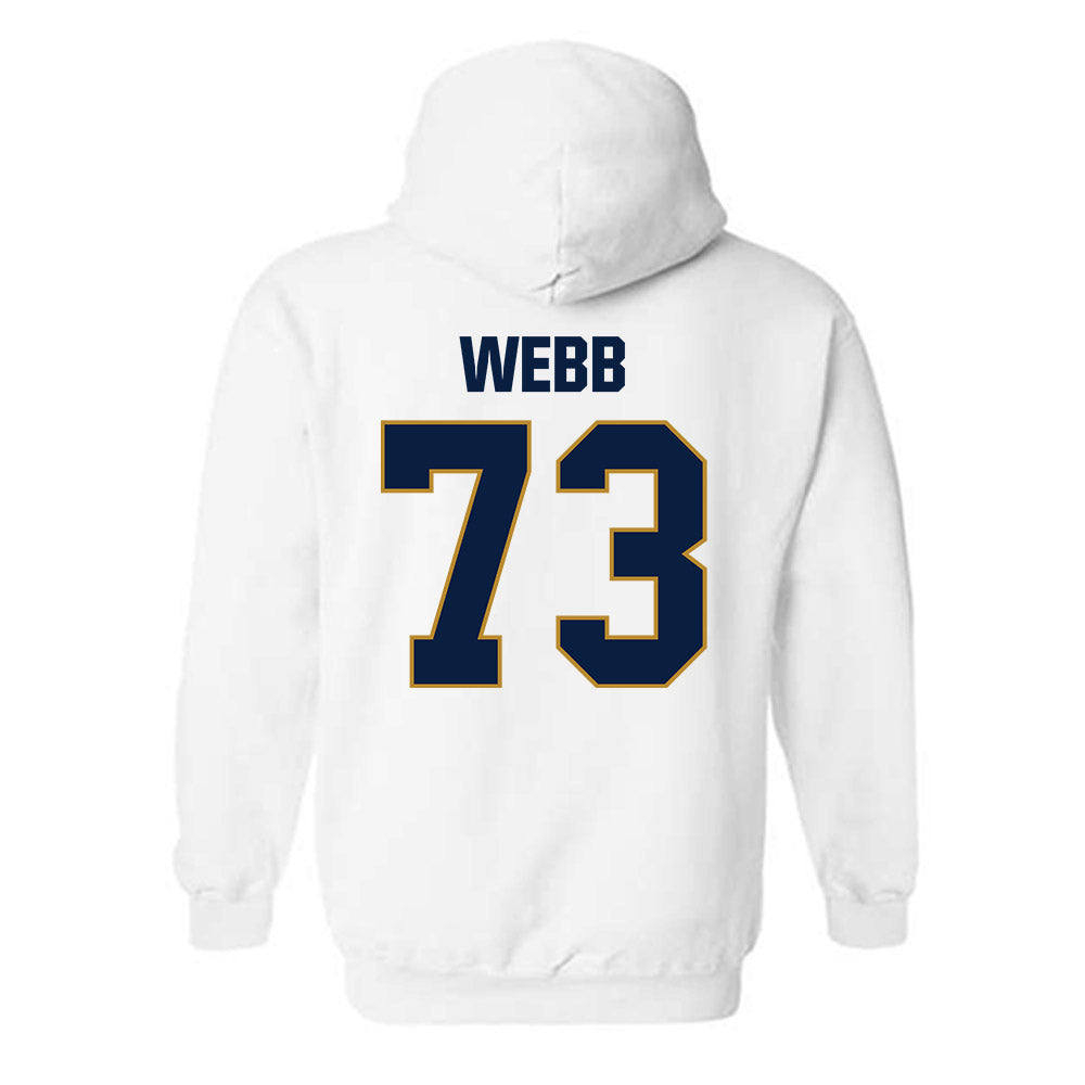 FIU - NCAA Football : Spencer Webb - Classic Shersey Hooded Sweatshirt-3