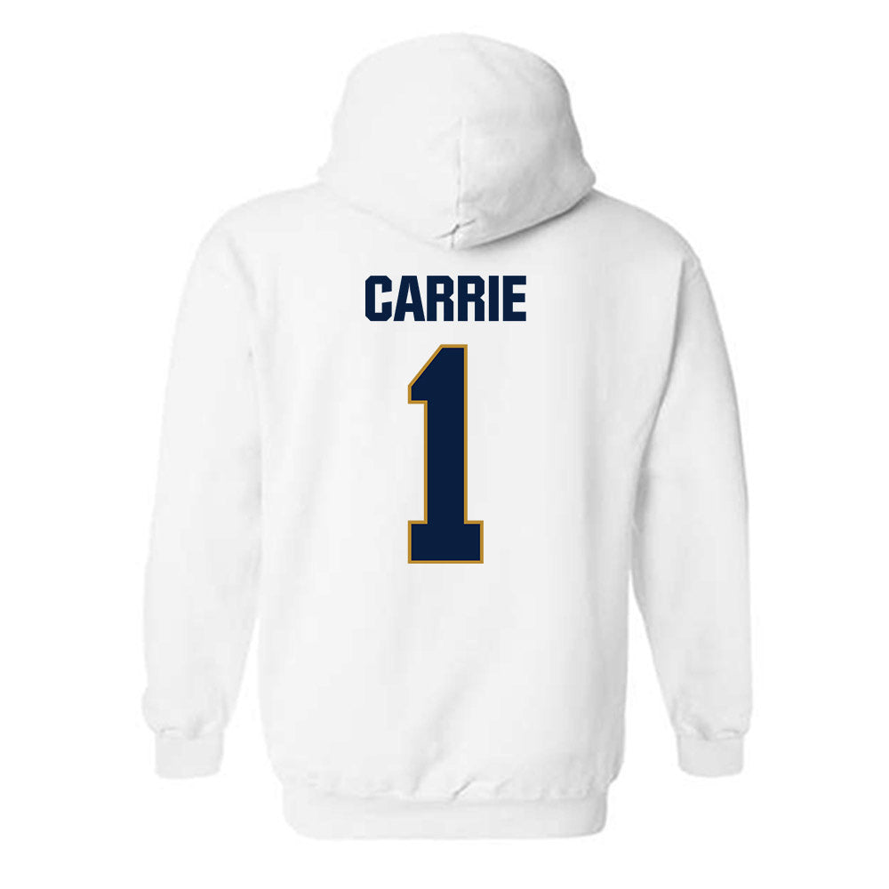 FIU - NCAA Football : Anthony Carrie - Classic Shersey Hooded Sweatshirt-3