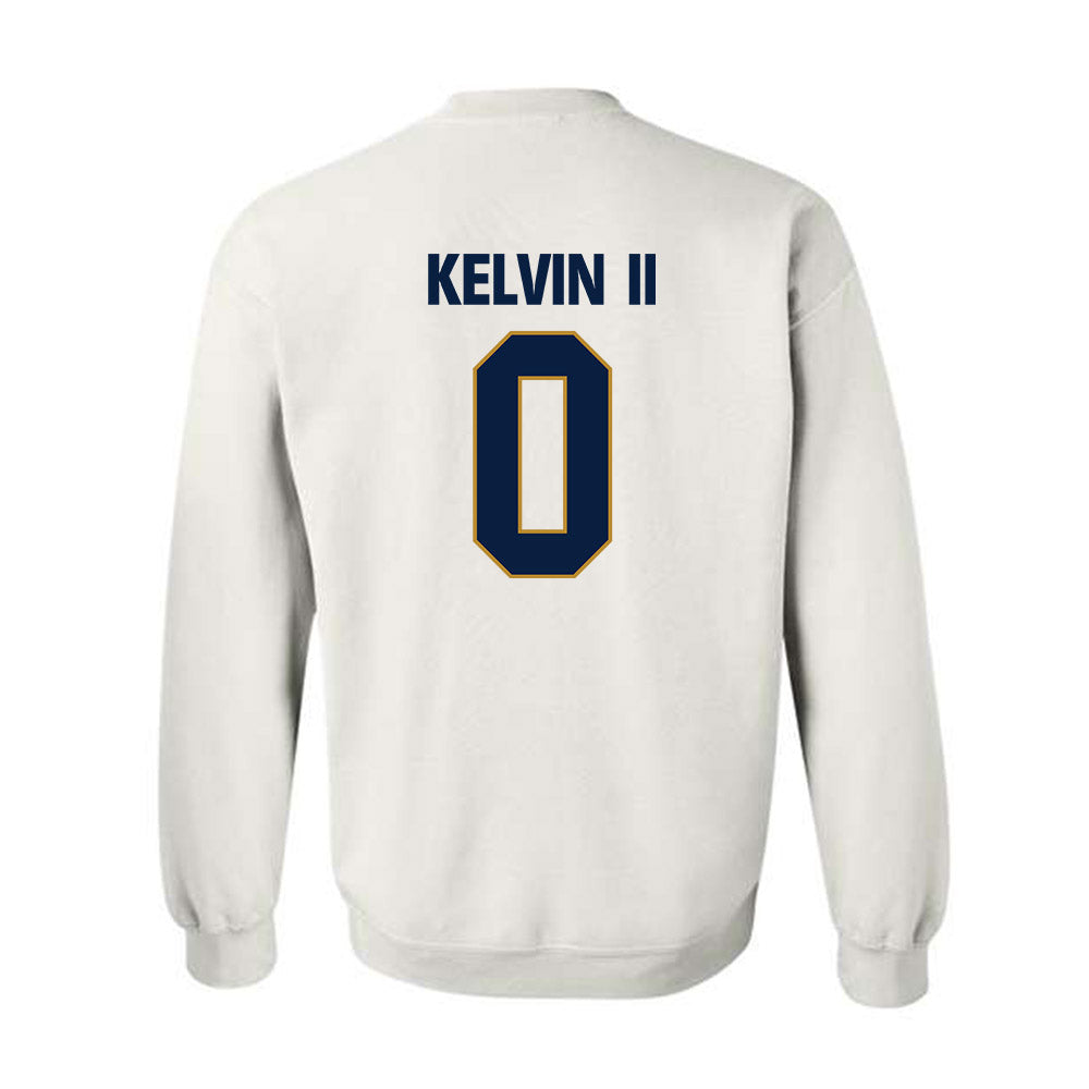 FIU - NCAA Men's Basketball : Mikey Kelvin II - Classic Shersey Crewneck Sweatshirt-3