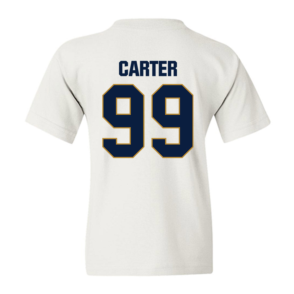 FIU - NCAA Football : Germaine Carter - Classic Shersey Youth T-Shirt-3