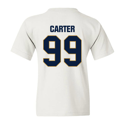 FIU - NCAA Football : Germaine Carter - Classic Shersey Youth T-Shirt-3