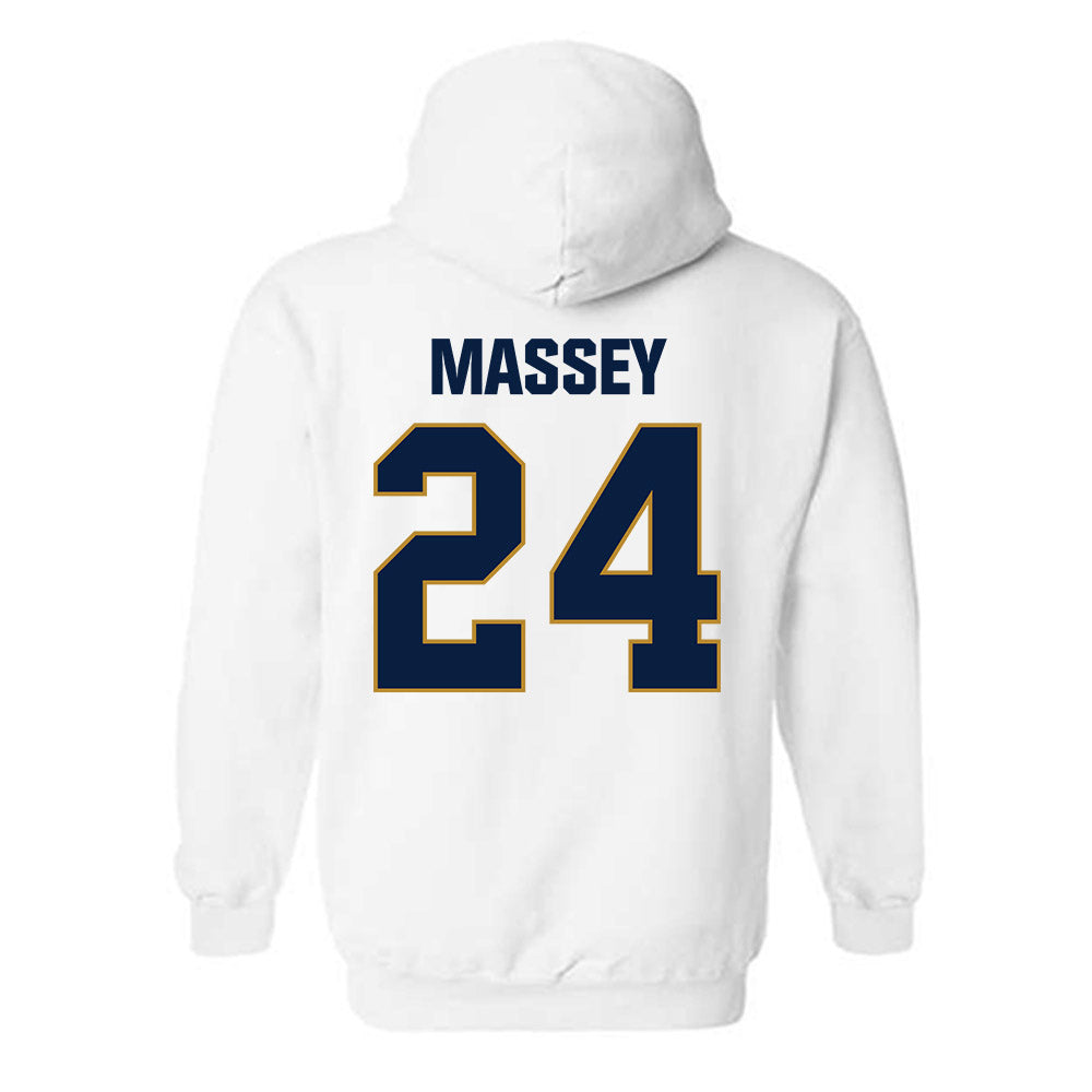 FIU - NCAA Football : King Massey - Classic Shersey Hooded Sweatshirt-3