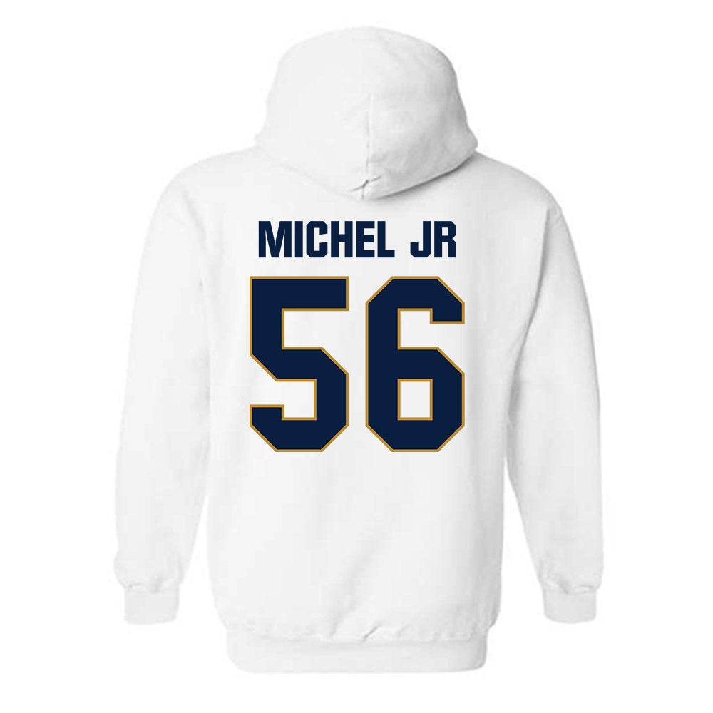 FIU - NCAA Football : Marc Michel Jr - Classic Shersey Hooded Sweatshirt-3